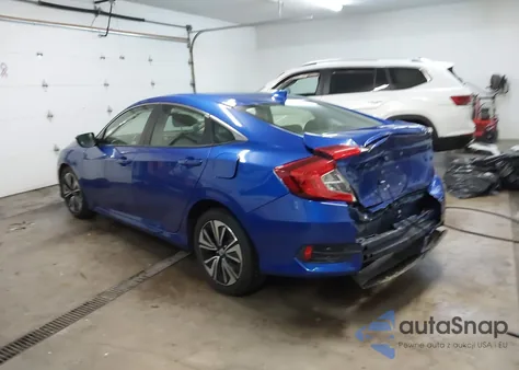 2018 Honda Civic Ex-T from USA, damaged, VIN JHMFC1F33JX033459